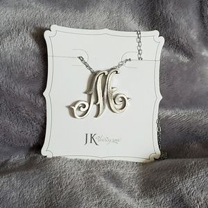 Monogram "M" Necklace